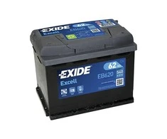 EXIDE EB620 62Ah 540A (EN) 12V akumuliatorius