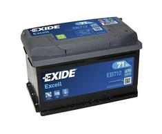 EXIDE EB712 71Ah 670A (EN) 12V akumuliatorius