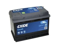 EXIDE EB741 74Ah 680A (EN) 12V akumuliatorius
