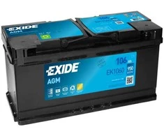 EXIDE EK1060 106Ah 950A (EN) AGM akumuliatorius