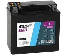 EXIDE EK131 AGM 12V 13Ah 200A (EN) akumuliatorius