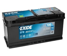 EXIDE EL1000 EFB 100Ah 900A (EN) 12V akumuliatorius