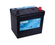 EXIDE EL604 EFB 60Ah 520A (EN) 12V akumuliatorius