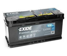 EXIDE Premium EA1000 100Ah 900A (EN) akumuliatorius