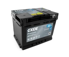 EXIDE Premium EA640 64Ah 640A (EN) akumuliatorius