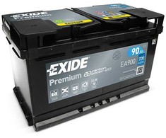 EXIDE Premium EA900 90Ah 720A (EN) akumuliatorius
