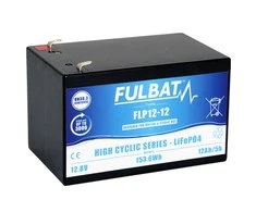 FULBAT FLP12-12 12.8V 12Ah Lithium Ion gilaus iškrovimo akumuliatorius