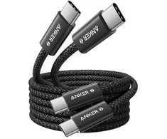 Įkrovimo laidas Anker USB-C / USB-C 240W (juodas) 2 x 1,8 m