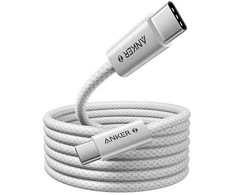 Įkrovimo laidas Anker USB-C / USB-C 240W (baltas)