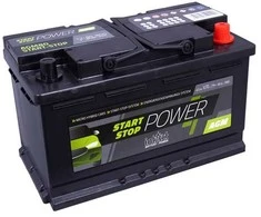 intAct AGM AGM80 Start &amp; Stop 80Ah 800A (EN) akumuliatorius