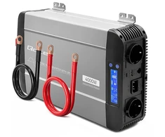 Įtampos keitiklis Qoltec Pure Sine Wave (52697) 2000W 12V UPS bypass