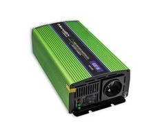 Įtampos keitiklis Qoltec Pure Sine Wave Monolith + įkroviklis (51940) 300W 12V