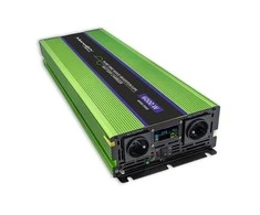 Įtampos keitiklis Qoltec Pure Sine Wave Monolith + įkroviklis (51945) 3000W 12V