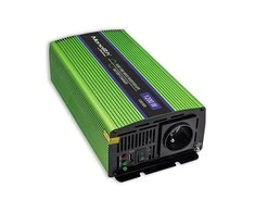 Įtampos keitiklis Qoltec Pure Sine Wave Monolith + įkroviklis (51941) 600W 12V