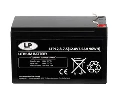 LANDPORT LFP12.8-7.5 12.8V 7.5Ah 96Wh Lithium Ion gilaus iškrovimo akumuliatorius