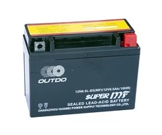 OUTDO (HUAWEI) 12N6.5L-BS (MF) AGM 12V, 6.5Ah akumuliatorius