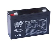 OUTDO (HUAWEI) OT12-6 12Ah 6V (F2) akumuliatorius