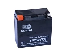 OUTDO (HUAWEI) UTX14-BS (MF) AGM 12V, 14Ah akumuliatorius