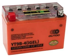 OUTDO (HUAWEI) YT9B-4 (i*-GEL) 8Ah akumuliatorius