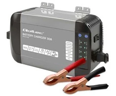 Qoltec Smart Monolith įkroviklis (51955) 12V, 30A skirtas LiFePO4, AGM, GEL, SLA akumuliatoriams