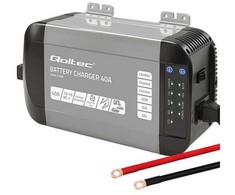 Qoltec Smart Monolith įkroviklis (51956) 12V, 40A skirtas LiFePO4, AGM, GEL, SLA akumuliatoriams