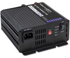 Qoltec Smart Monolith įkroviklis (51958) 12V, 10A skirtas LiFePO4, AGM, GEL, SLA akumuliatoriams