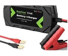 RoyPow C146L 14.4V 10A LiFePo4 įkroviklis Lithium Ion akumuliatoriui