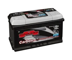 SZNAJDER 58008 CARBON EFB 80Ah 750A (EN) akumuliatorius