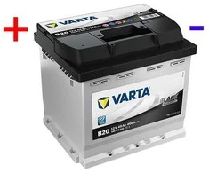 VARTA B20 45Ah 400A (EN) 12V akumuliatorius