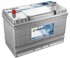 VARTA Heavy Duty H17 (60502) 105Ah akumuliatorius