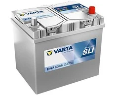 VARTA Mėlyna Dynamic D47 (560410054) 60Ah akumuliatorius