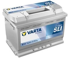 VARTA Mėlyna Dynamic E11 (574012068) 74Ah akumuliatorius