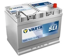 VARTA Mėlyna Dynamic E23 (570412063) 70Ah akumuliatorius