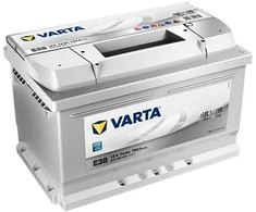 VARTA Sidabrinis Dynamic E38 (574402075) 74Ah akumuliatorius