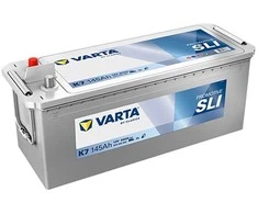 VARTA Super Heavy Duty PROMOTIVE Sidabrinis K7 (645400080) 145Ah akumuliatorius