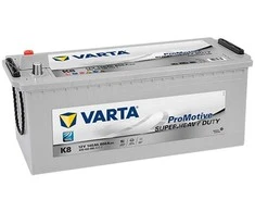 VARTA Super Heavy Duty PROMOTIVE Sidabrinis K8 (640400080) 140Ah akumuliatorius