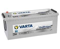 VARTA Super Heavy Duty PROMOTIVE Sidabrinis K8 (640400080) 140Ah akumuliatorius