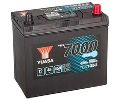 YUASA YBX7053 EFB 45Ah 450A (EN) akumuliatorius