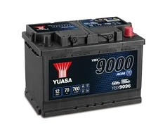 YUASA YBX9096 70Ah AGM akumuliatorius