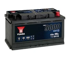 YUASA YBX9115 80Ah AGM akumuliatorius