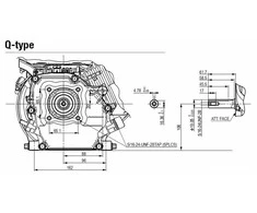 Benzininis variklis HONDA GX200, 19mm velenas