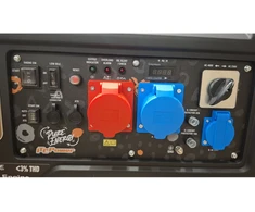 ITCPower GG90XEi-T trifazis inverterinis generatorius su el. starteriu ir ATS – 9,0 kW, 400/230V