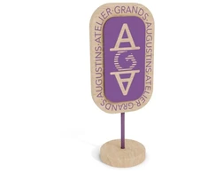 Plakatas Djeco - AGA wooden logo