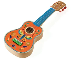 Djeco Animambo Muzikinis instrumentas - Maža gitara su 6 metaliniais lynais