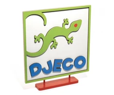 Plakatas Djeco - Big wooden logo (35 x 35 cm)