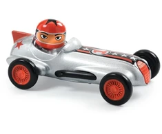 Djeco Crazy motors - Žaislinė mašinėlė - Sidabrinis Super Greitis