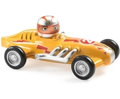 Djeco Crazy motors - Žaislinė mašinėlė - Geltonasis Super Greitis