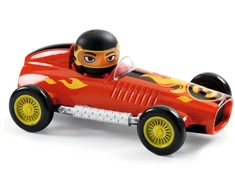 Djeco Crazy motors - Žaislinė mašinėlė - Raudonasis Super Greitis