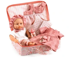 Djeco Baby Pomea - Lėlės - Lili lagaminas