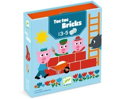 Djeco Metamųjų kauliukų žaidimas - Tuk, tuk, plytelės!